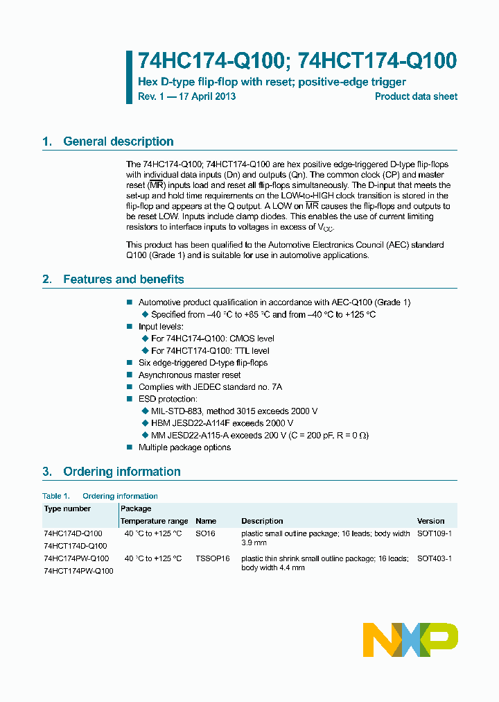 74HC174D-Q100_8038332.PDF Datasheet