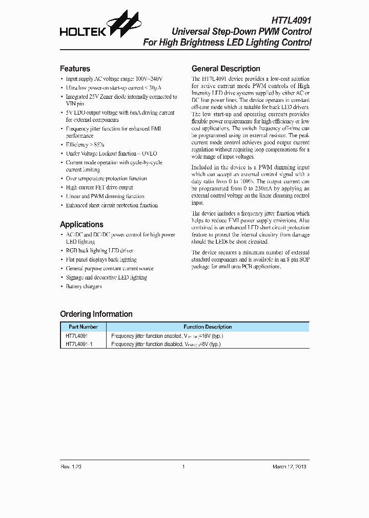 HT7L4091-13_8038906.PDF Datasheet