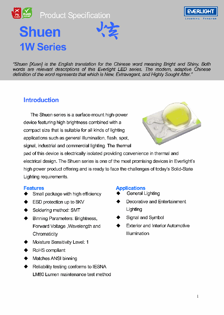 ELSH-F61M1-0LPFS-C3000_8037966.PDF Datasheet