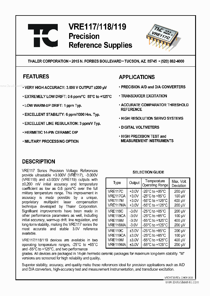 VRE118_7813816.PDF Datasheet