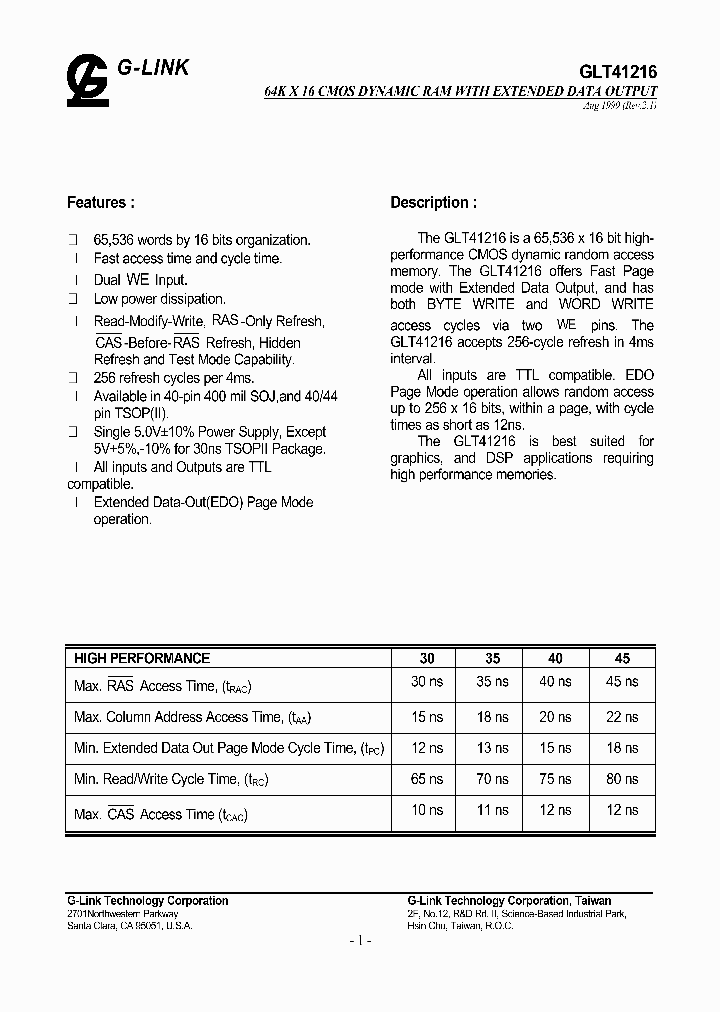 GLT41216-30J4_8040909.PDF Datasheet