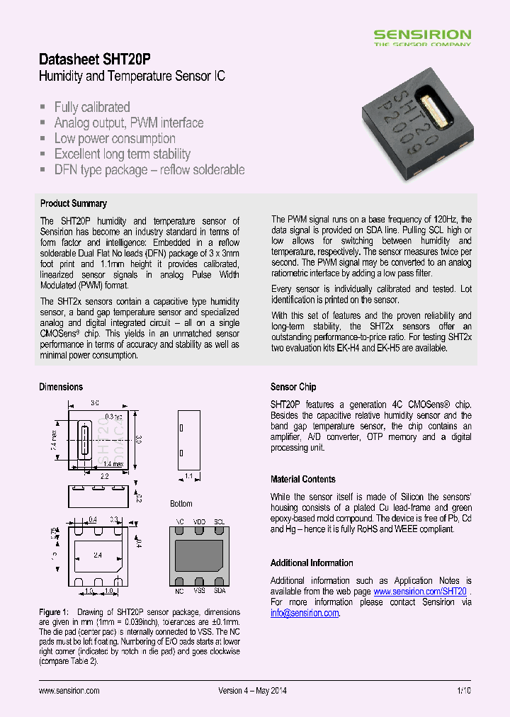SHT20P_7813830.PDF Datasheet