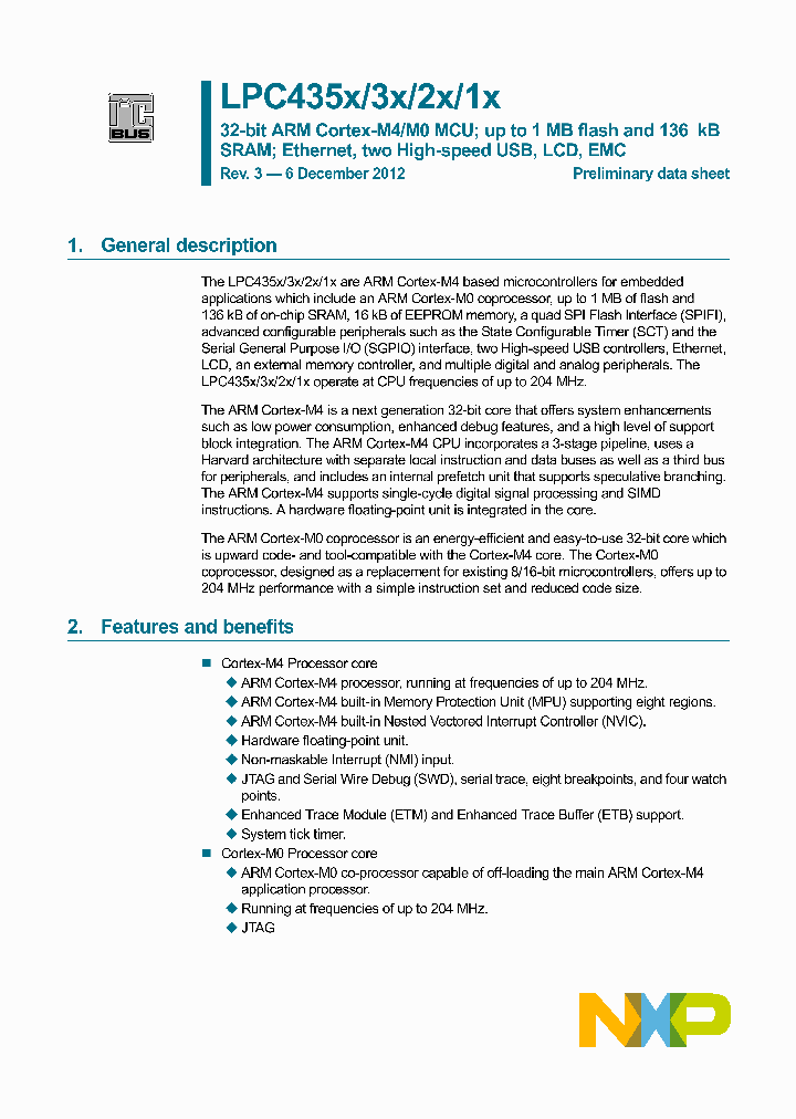 LPC4357FET256_8044686.PDF Datasheet