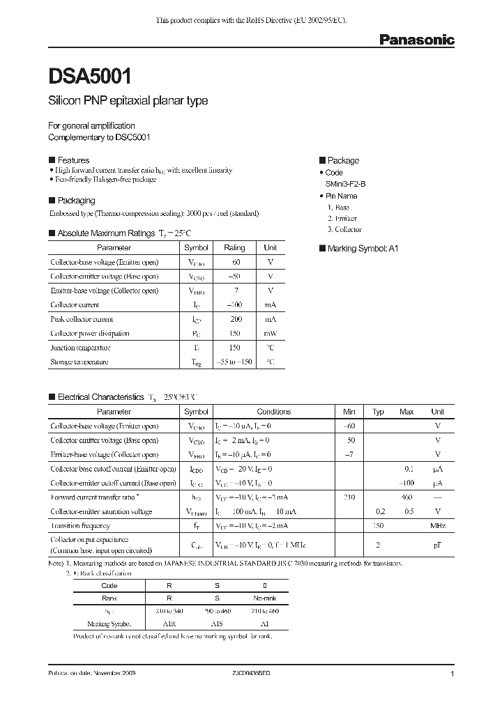 DSA5001_8045025.PDF Datasheet