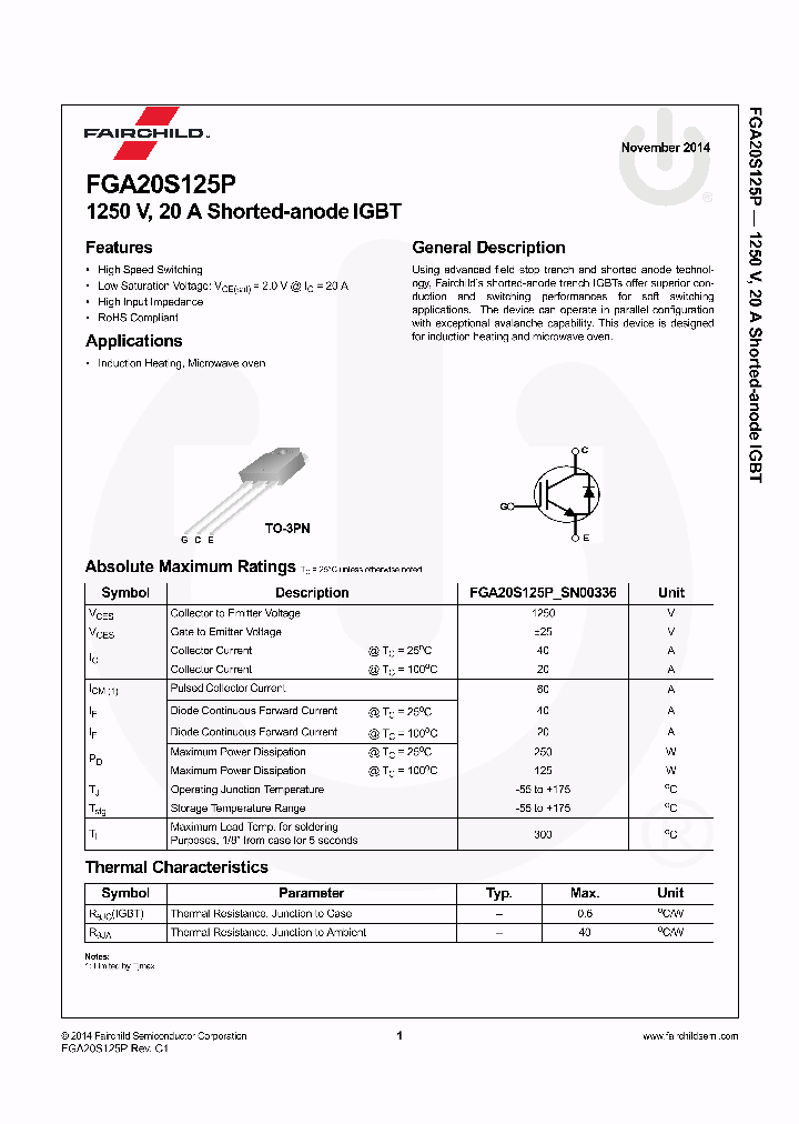 FGA20S125P_8044736.PDF Datasheet
