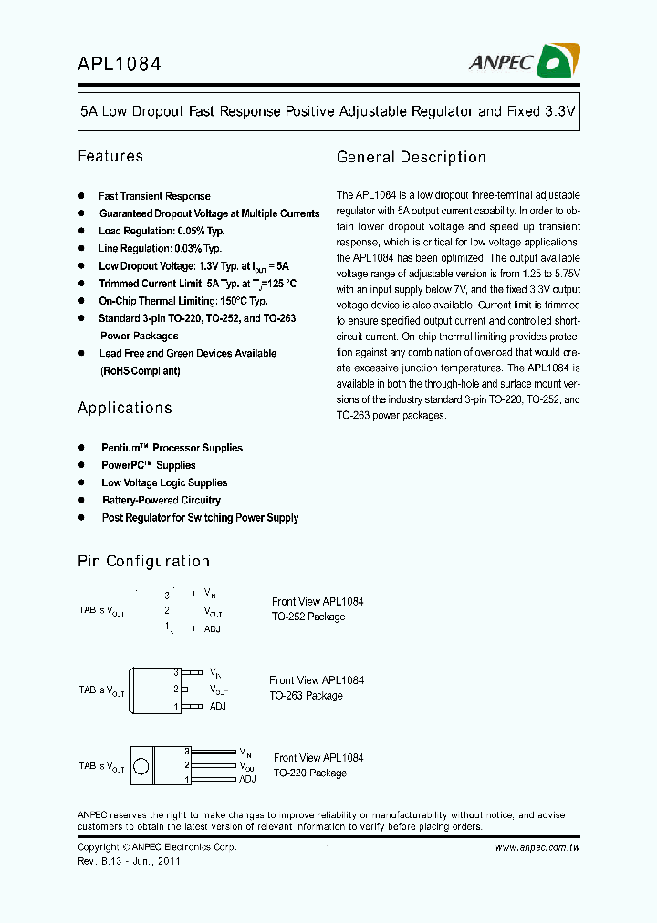 APL1084_8045383.PDF Datasheet