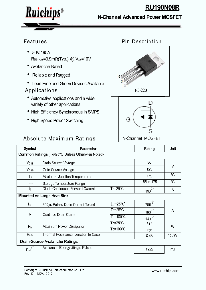 RU190N08R_8045314.PDF Datasheet