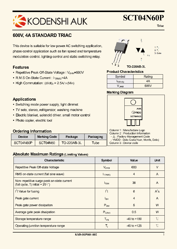 SCT04N60P_8046629.PDF Datasheet