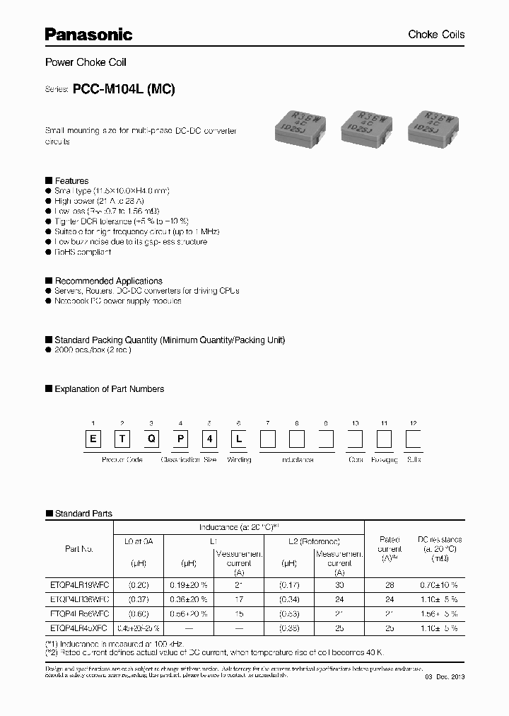 ETQP4LR19WFC_8046987.PDF Datasheet