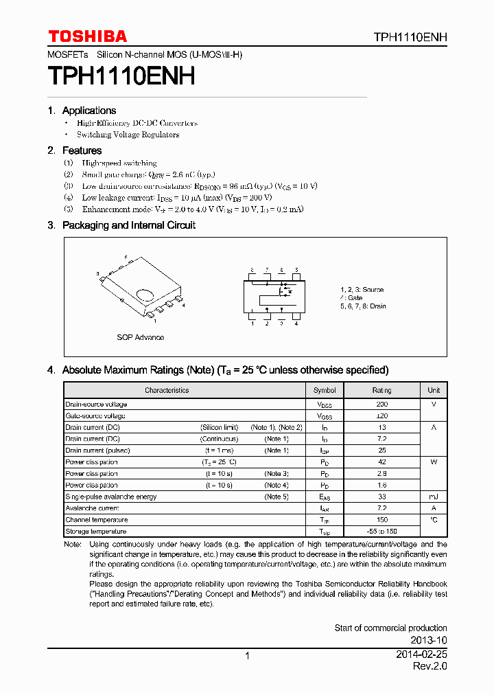 TPH1110ENH_8048057.PDF Datasheet