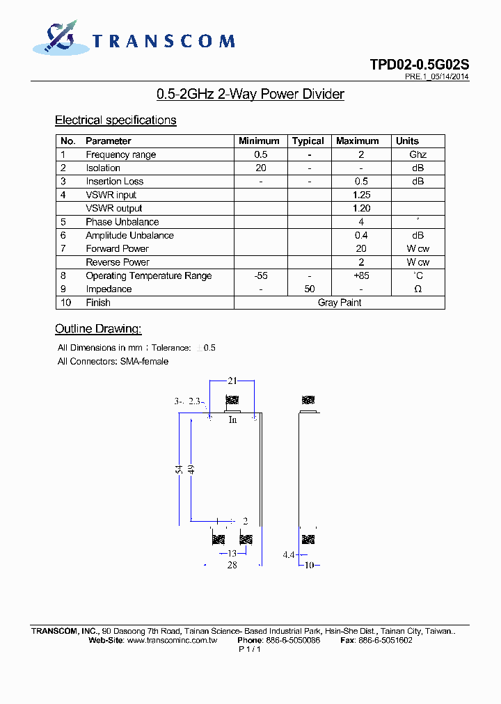 TPD02-05G02S_8048079.PDF Datasheet