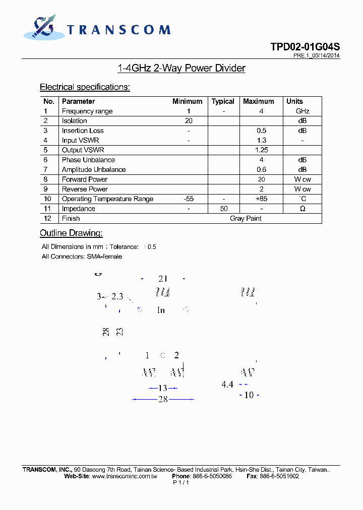 TPD02-01G04S_8048083.PDF Datasheet