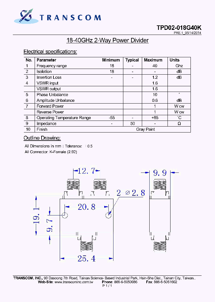 TPD02-18G40K_8048091.PDF Datasheet