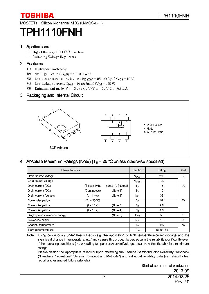 TPH1110FNH_8048383.PDF Datasheet