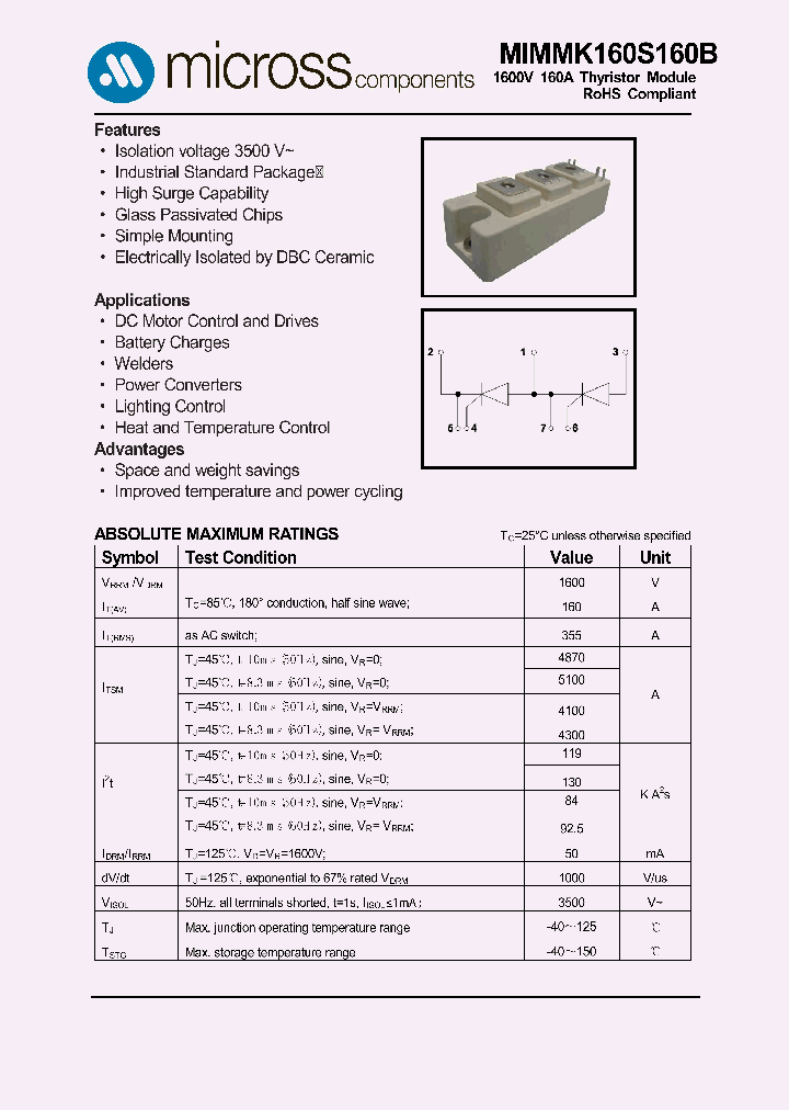 MIMMK160S160B_8048296.PDF Datasheet
