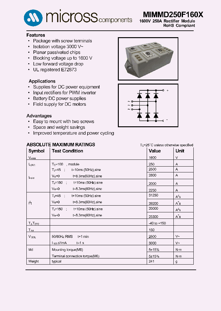 MIMMD250F160X_8049195.PDF Datasheet
