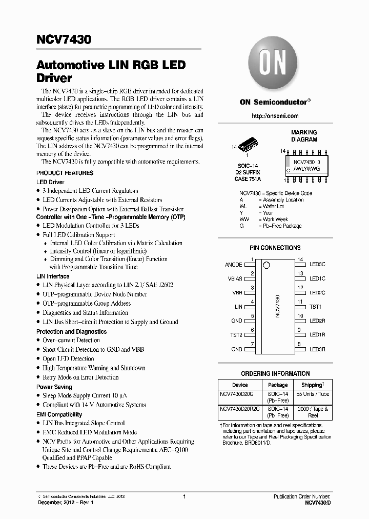 NCV7430-D_8049670.PDF Datasheet