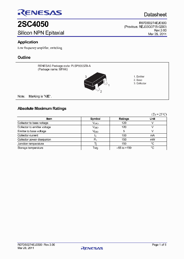 2SC4050KIETR-H_8050431.PDF Datasheet
