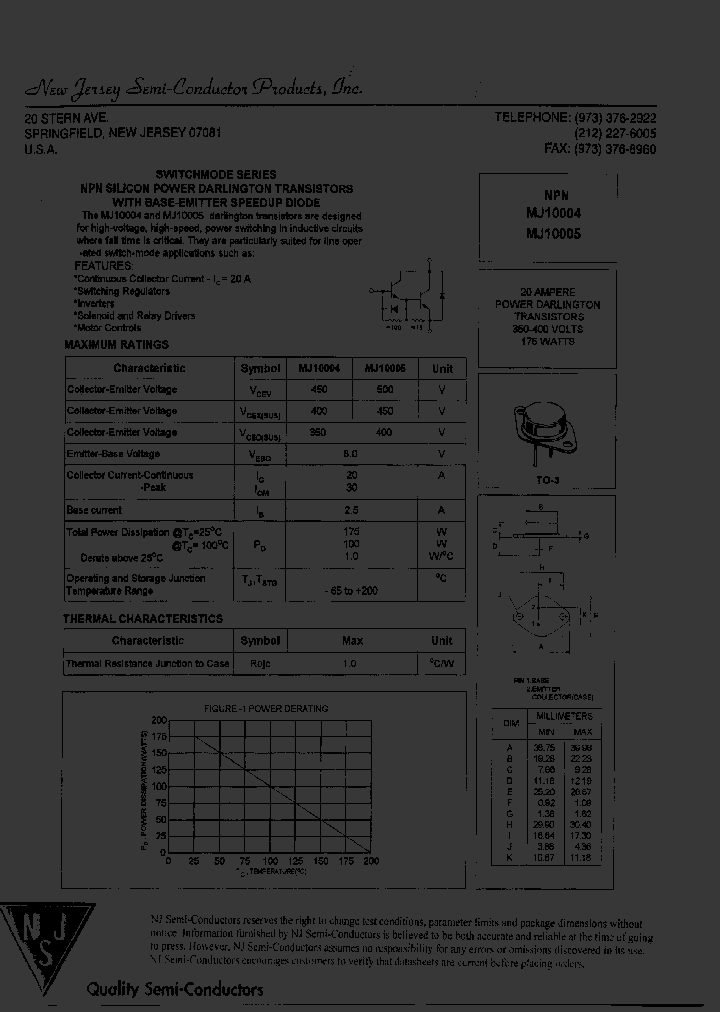 MJ10004_8050945.PDF Datasheet