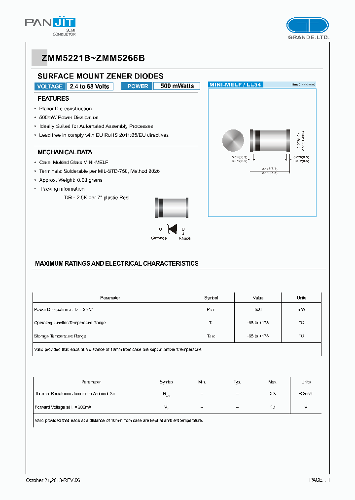 ZMM5227B_8053474.PDF Datasheet