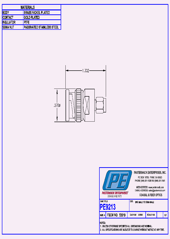 PE9213_8053600.PDF Datasheet