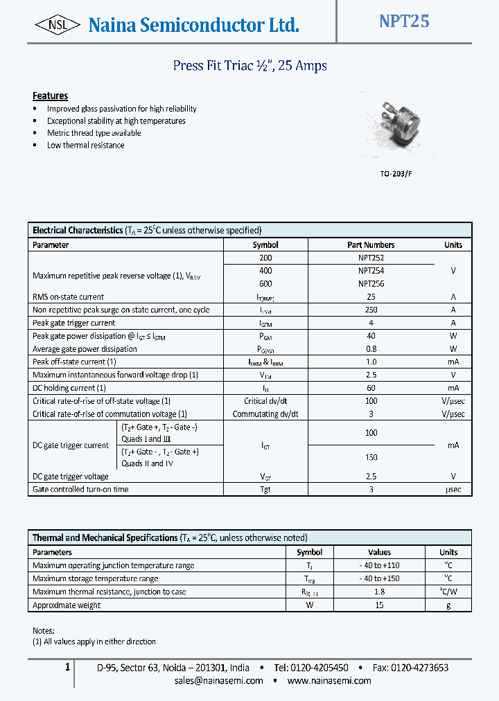 NPT25_8053676.PDF Datasheet