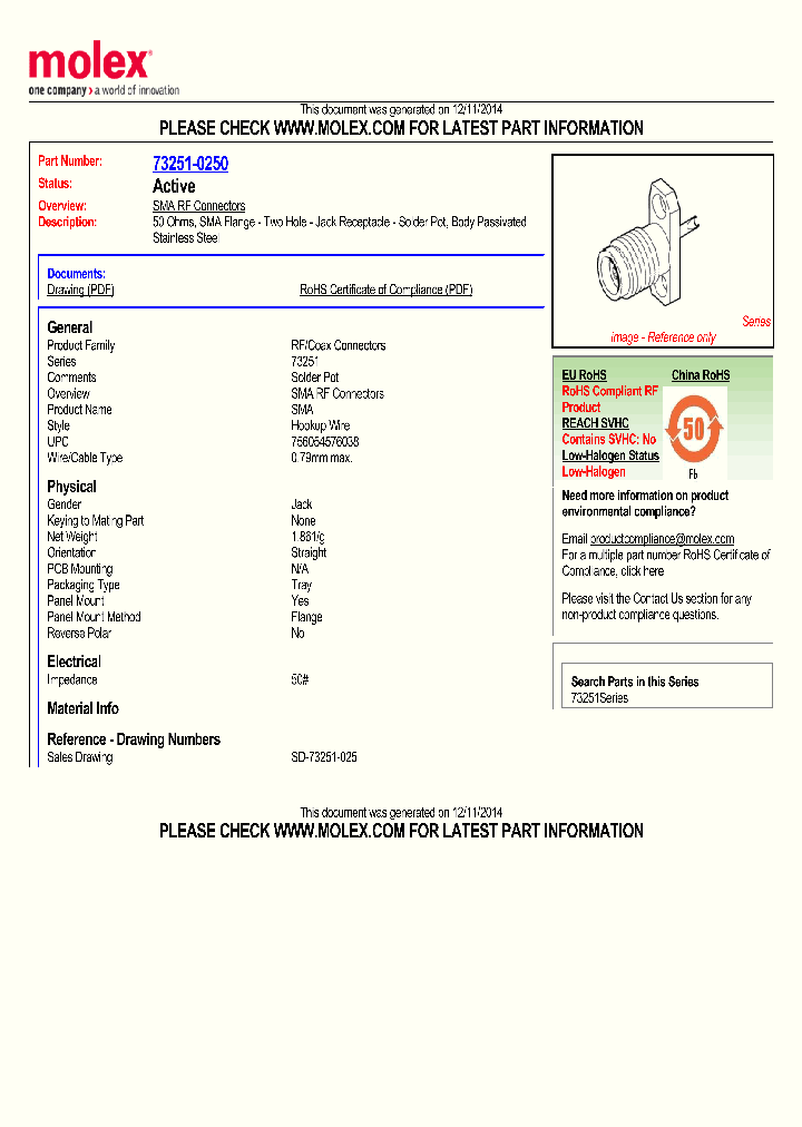 73251-0250_8054809.PDF Datasheet