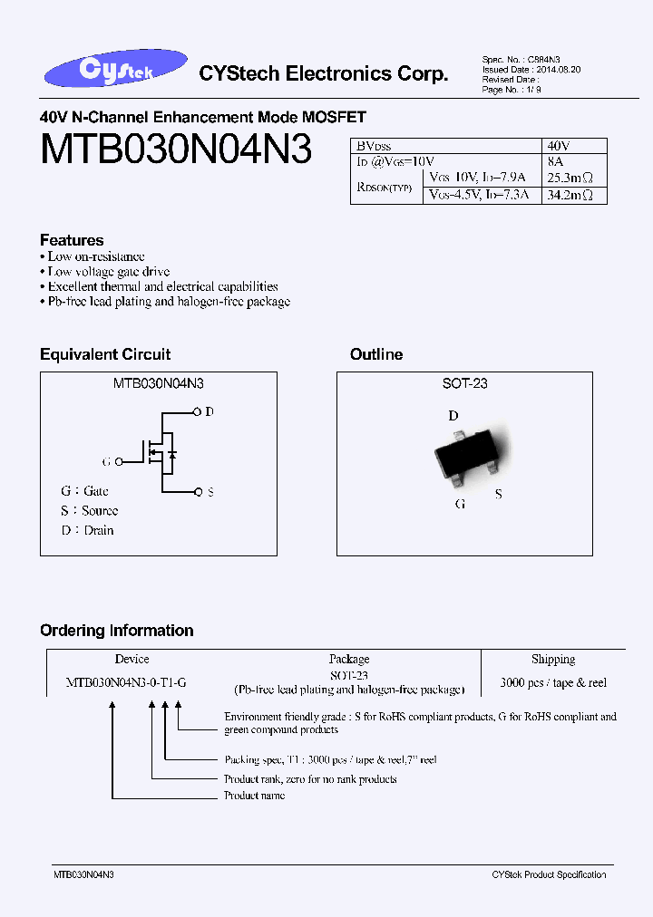MTB030N04N3_8056089.PDF Datasheet