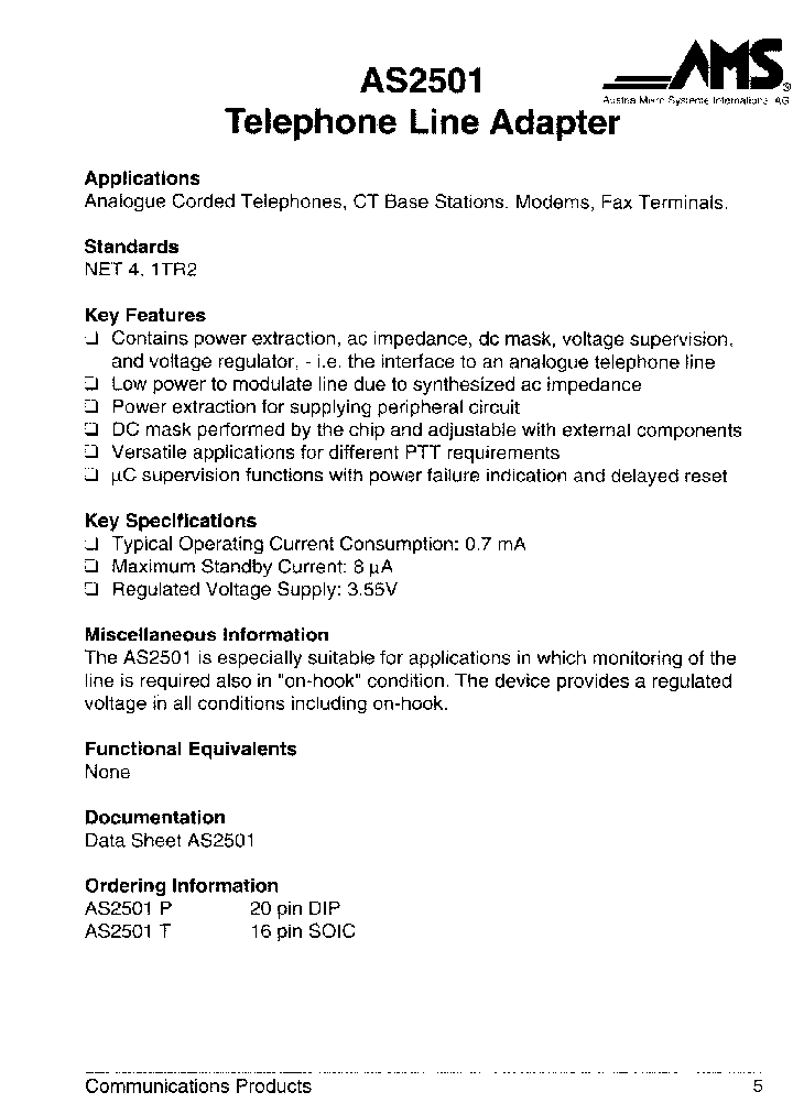 AS2501P_8056235.PDF Datasheet