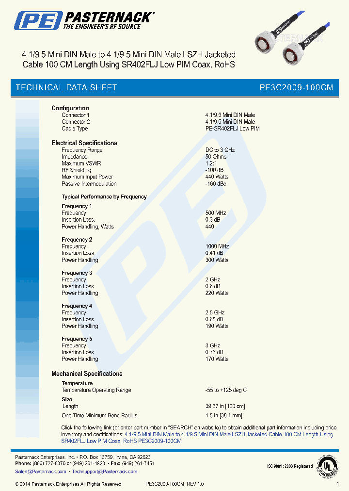 PE3C2009-100CM_8056857.PDF Datasheet