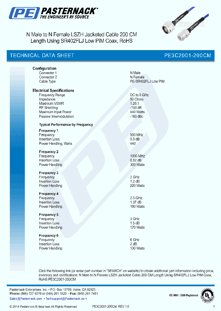 PE3C2001-200CM_8056842.PDF Datasheet