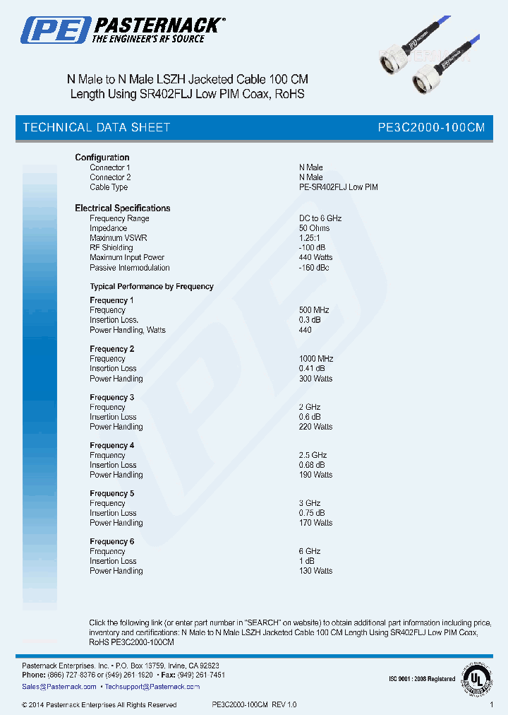 PE3C2000-100CM_8056839.PDF Datasheet