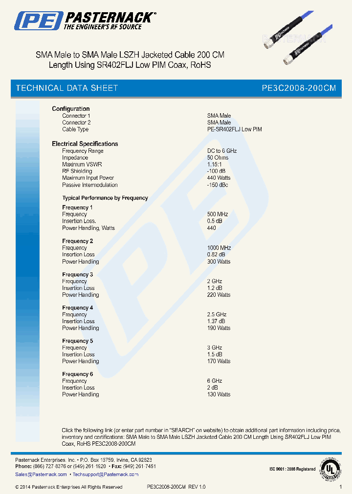 PE3C2008-200CM_8056856.PDF Datasheet