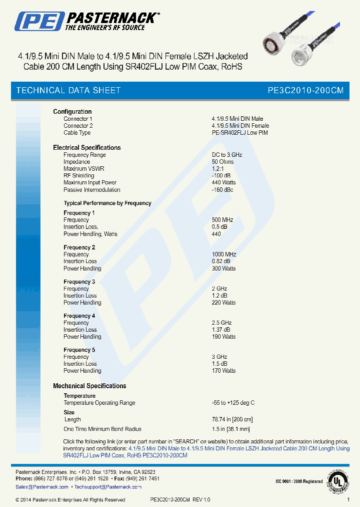 PE3C2010-200CM_8056860.PDF Datasheet