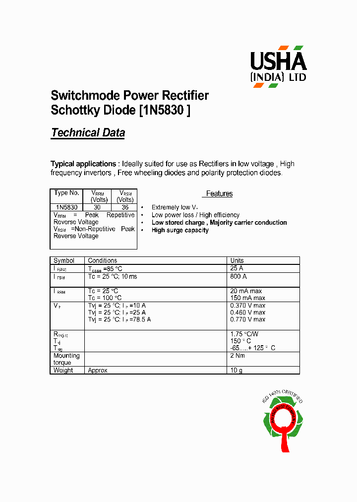 1N5830_8058904.PDF Datasheet