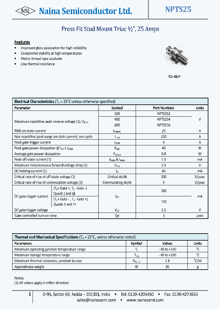 NPTS25_8059934.PDF Datasheet