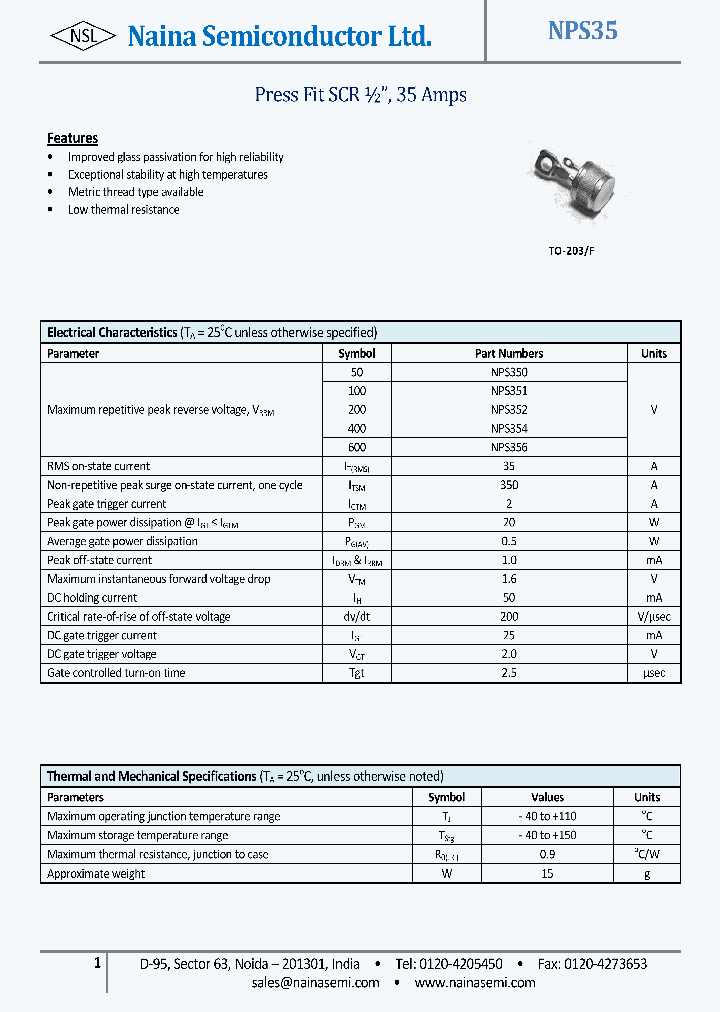 NPS35_8059873.PDF Datasheet