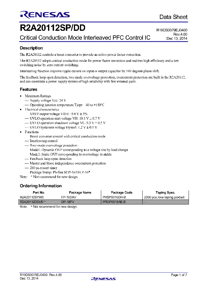 R2A20112SPW0_8061969.PDF Datasheet