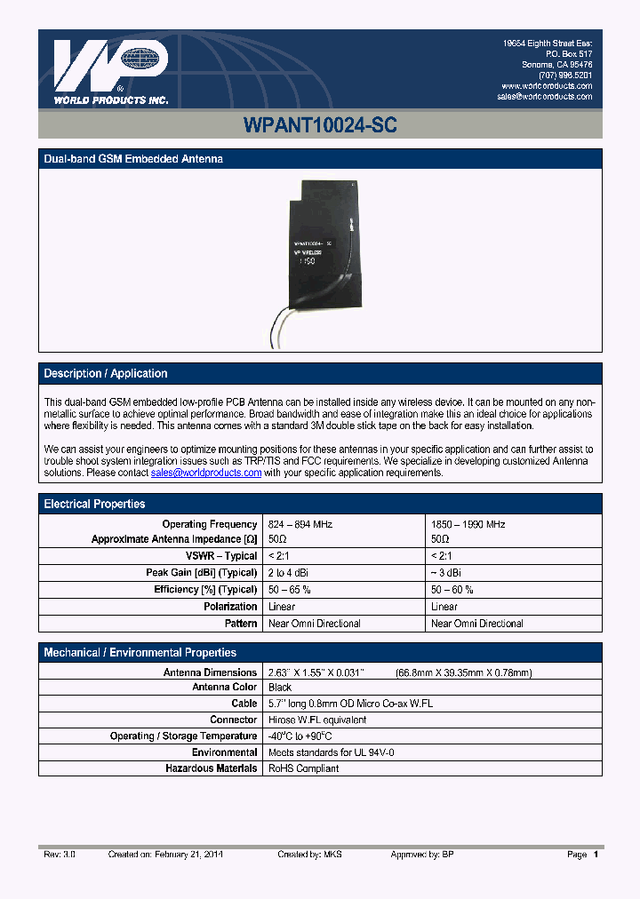 WPANT10024-SC_8062693.PDF Datasheet
