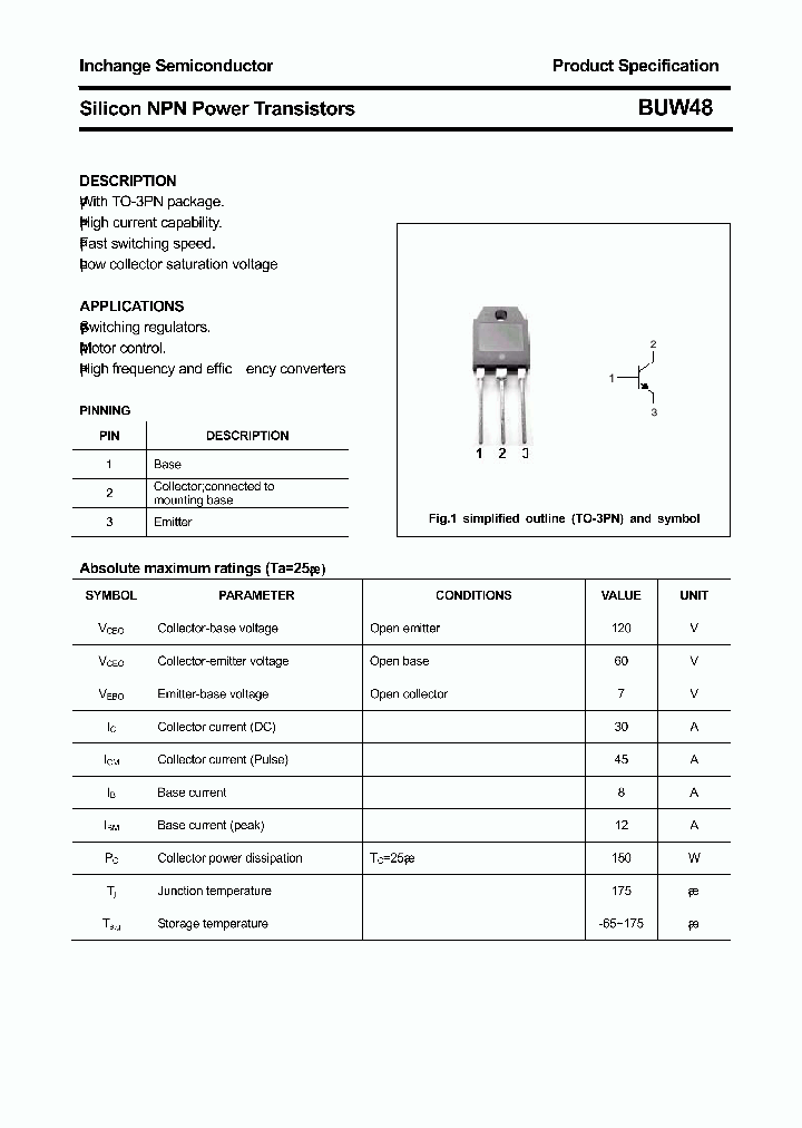 BUW48_8064153.PDF Datasheet