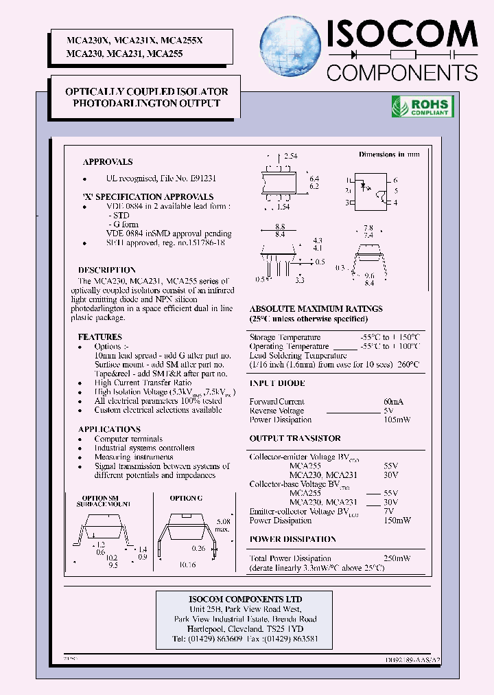 MCA230-10_8064417.PDF Datasheet