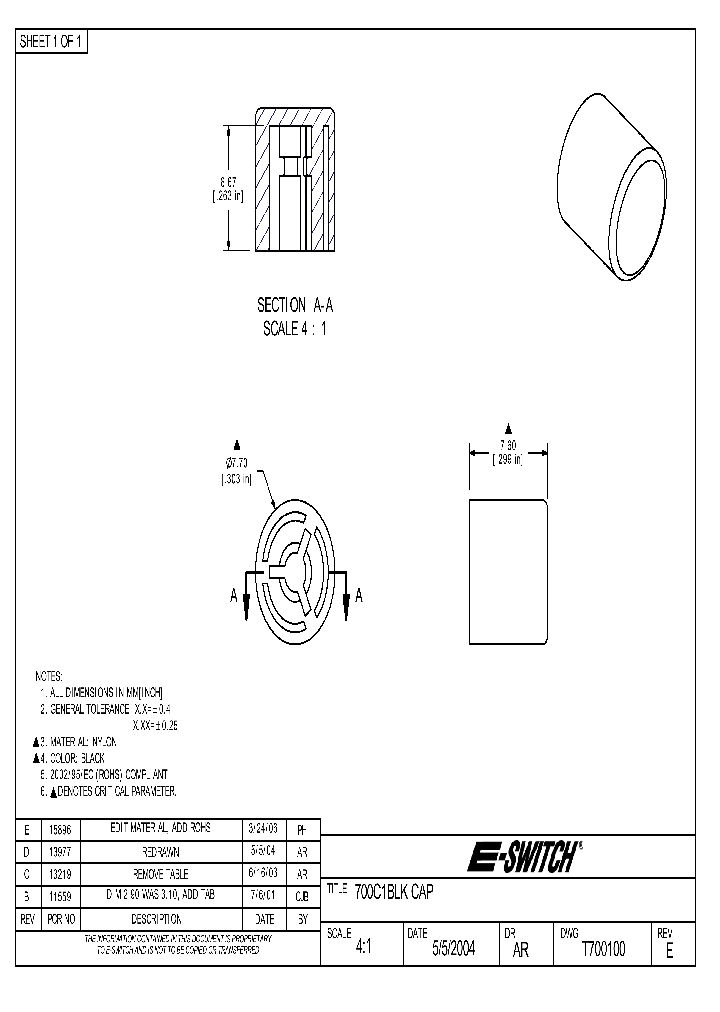T700100_8065627.PDF Datasheet