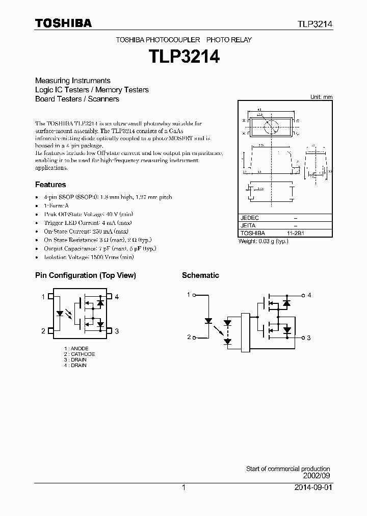 TLP3214_8065791.PDF Datasheet
