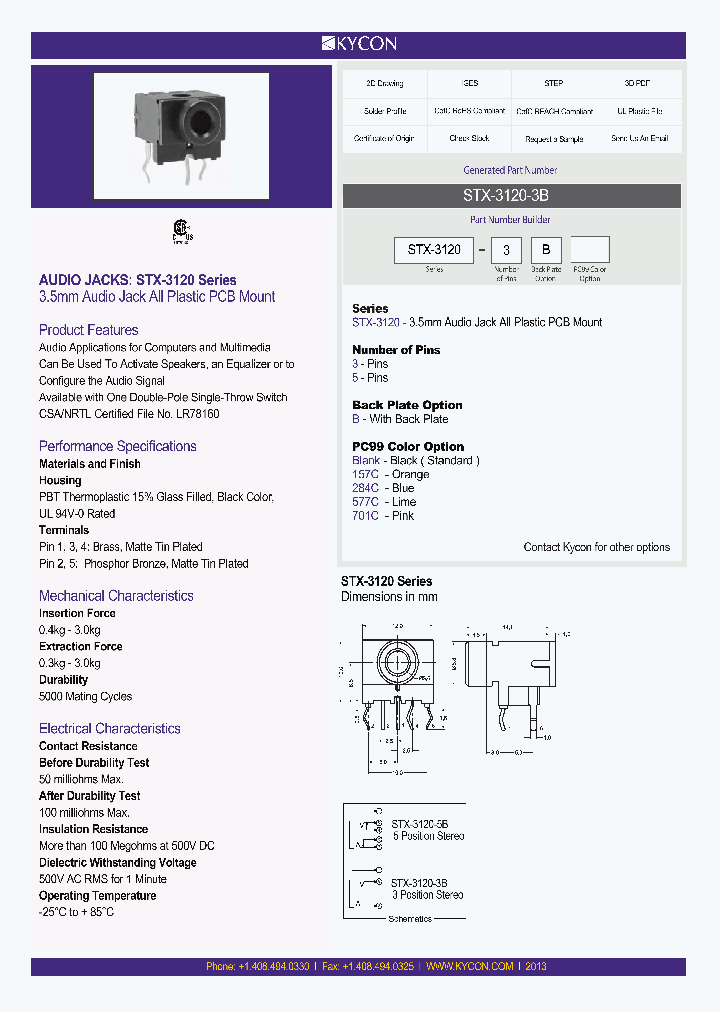 STX-3120-5B-284C_8067305.PDF Datasheet