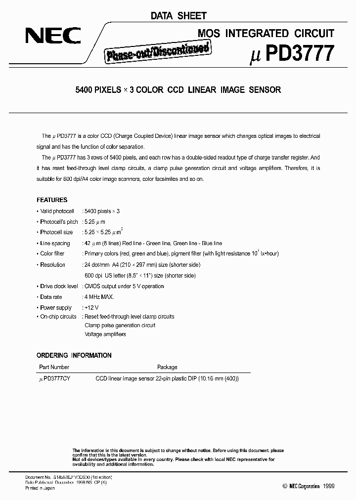 UPD3777CY_8067442.PDF Datasheet