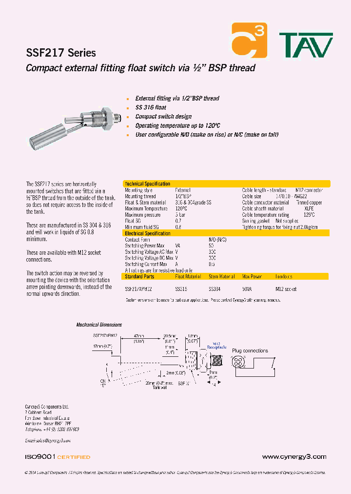 SSF217_8068173.PDF Datasheet