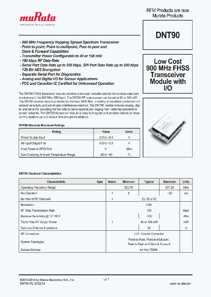 DNT90P_8074739.PDF Datasheet