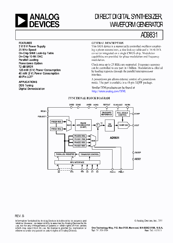 AD9831_8075878.PDF Datasheet