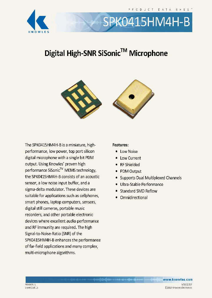 SPK0415HM4H-B_8076674.PDF Datasheet