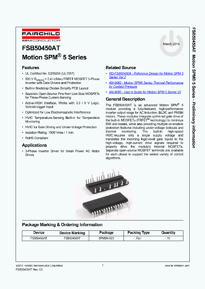 FSB50450AT_8077577.PDF Datasheet